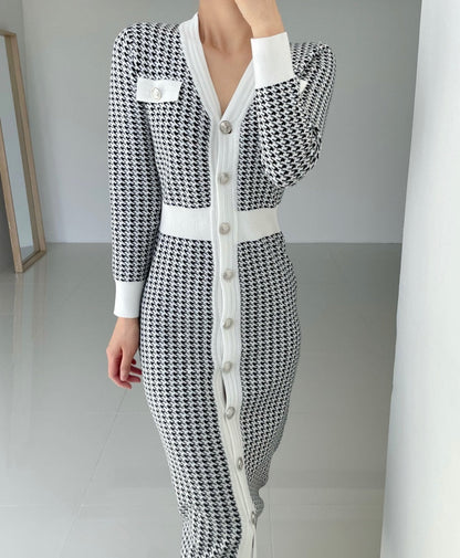 Samantha V-Neck Dress