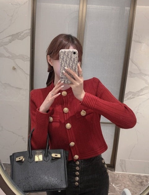 Olu Buttoned Cardigan