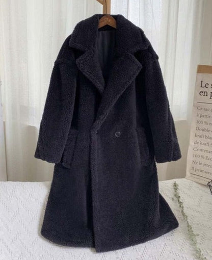 Milena Eco Fur Bear Coat
