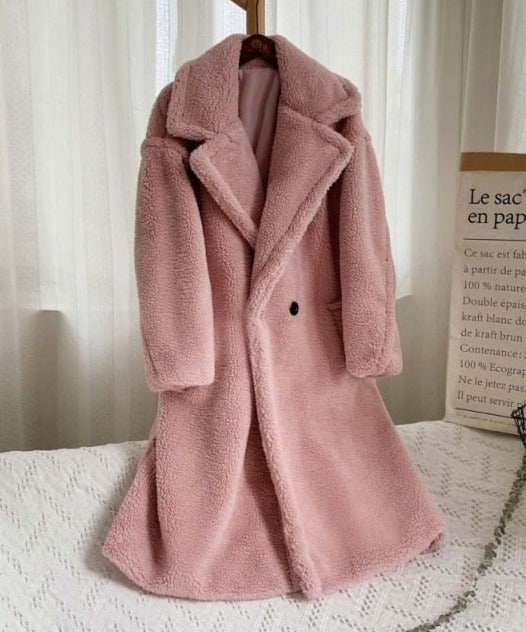 Milena Eco Fur Bear Coat