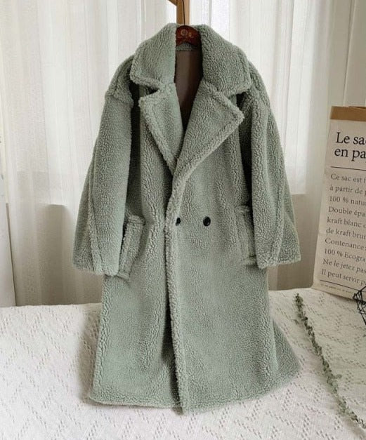 Milena Eco Fur Bear Coat