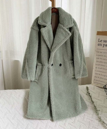 Milena Eco Fur Bear Coat