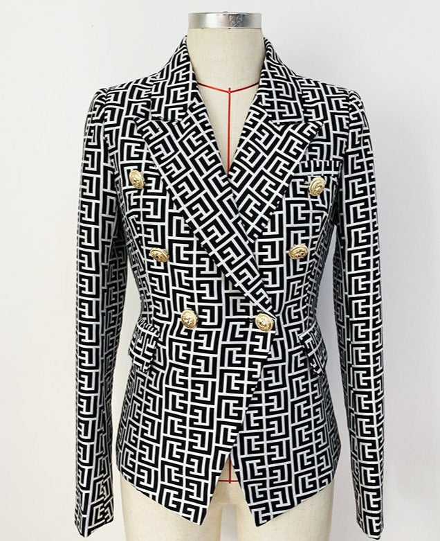 Taira Double-Breasted Blazer