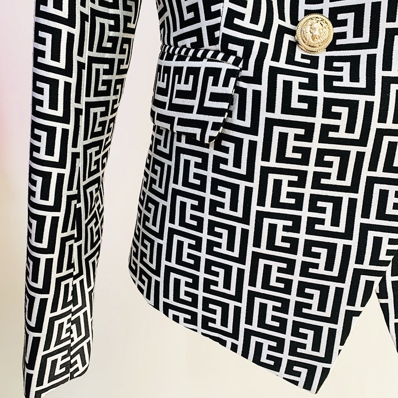 Taira Double-Breasted Blazer