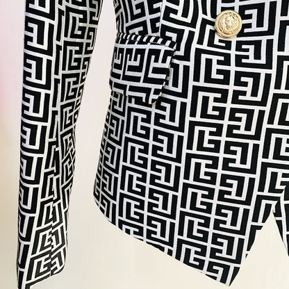 Taira Double-Breasted Blazer