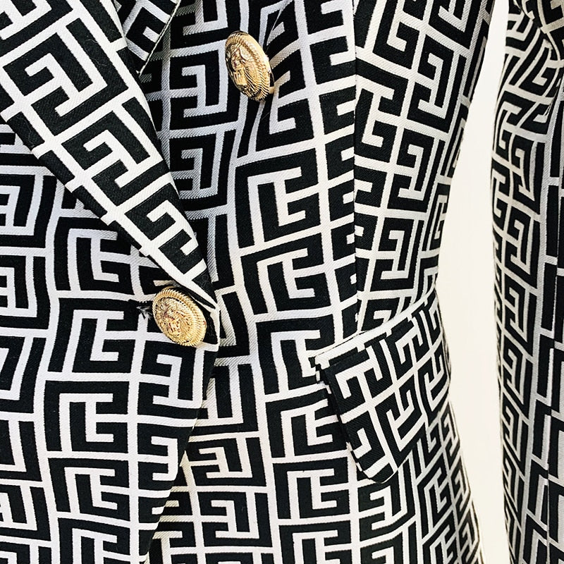 Taira Double-Breasted Blazer