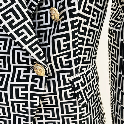 Taira Double-Breasted Blazer
