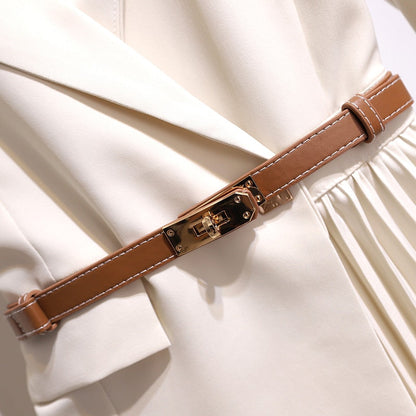 Tarra Blazer Pleated Dress