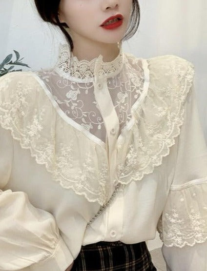 Fiona Ruffled Blouse