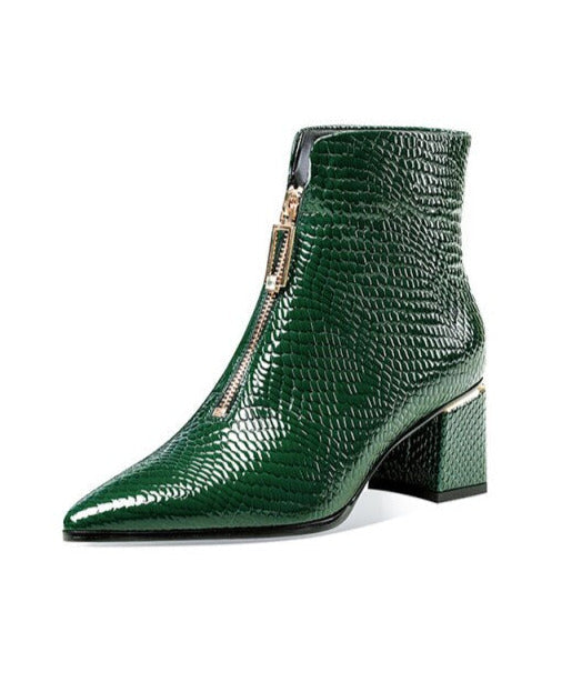 Motia Genuine Leather Boots