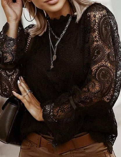 Ciara Feminine Lace Top