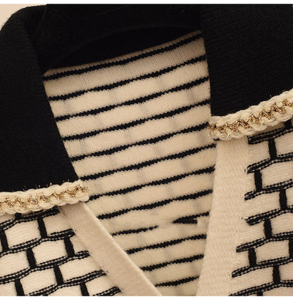 Lurdes Geometric Knit Set