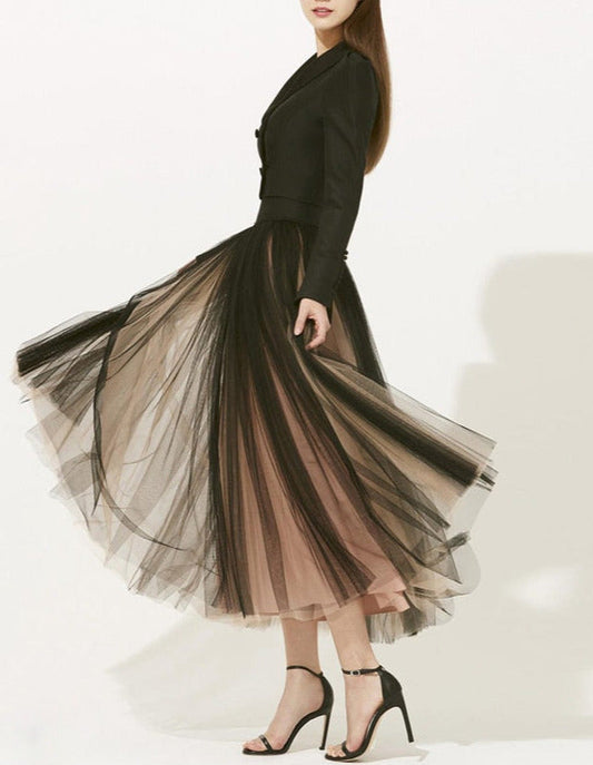 Leisa Top & Mesh Skirt