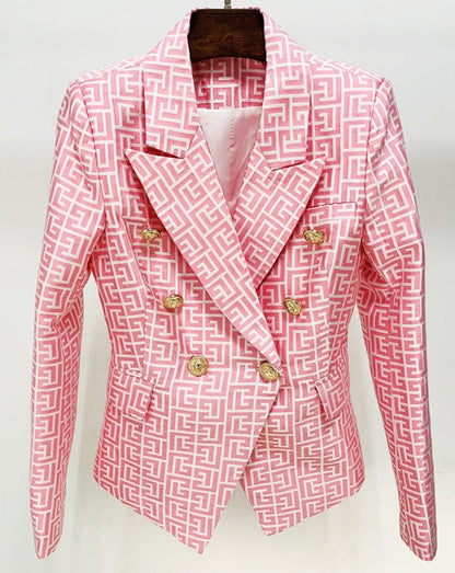 Taira Double-Breasted Blazer