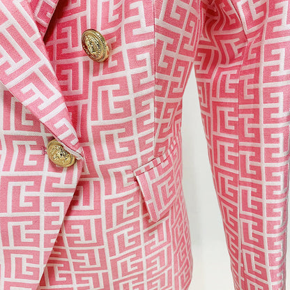 Taira Double-Breasted Blazer