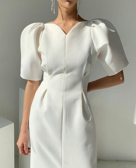 Meddison Puff Sleeve Dress