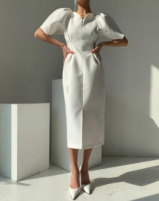 Meddison Puff Sleeve Dress