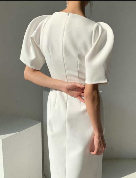 Meddison Puff Sleeve Dress