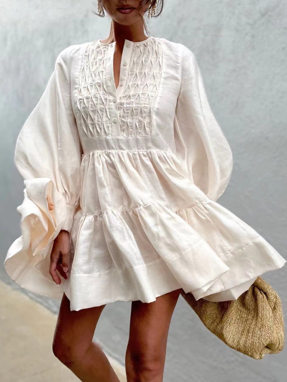 Montterini  Linen Dress Limited Edition
