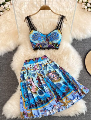 Patricia Top & Skirt Set