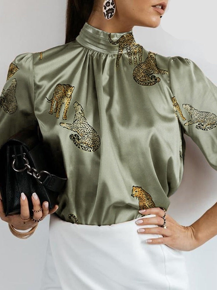 Weina Satin Top
