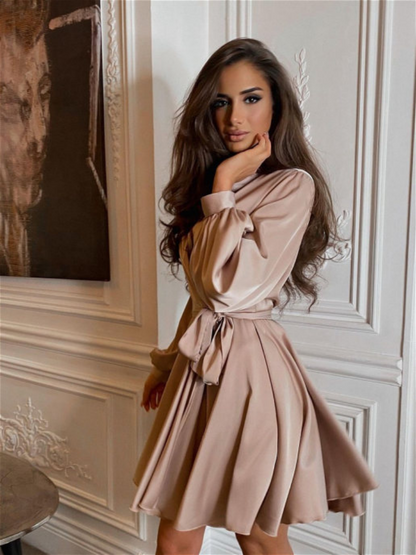 Alexa Satin Dress
