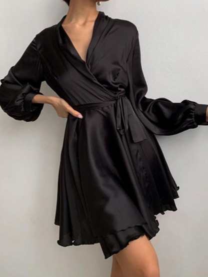Alexa Satin Dress