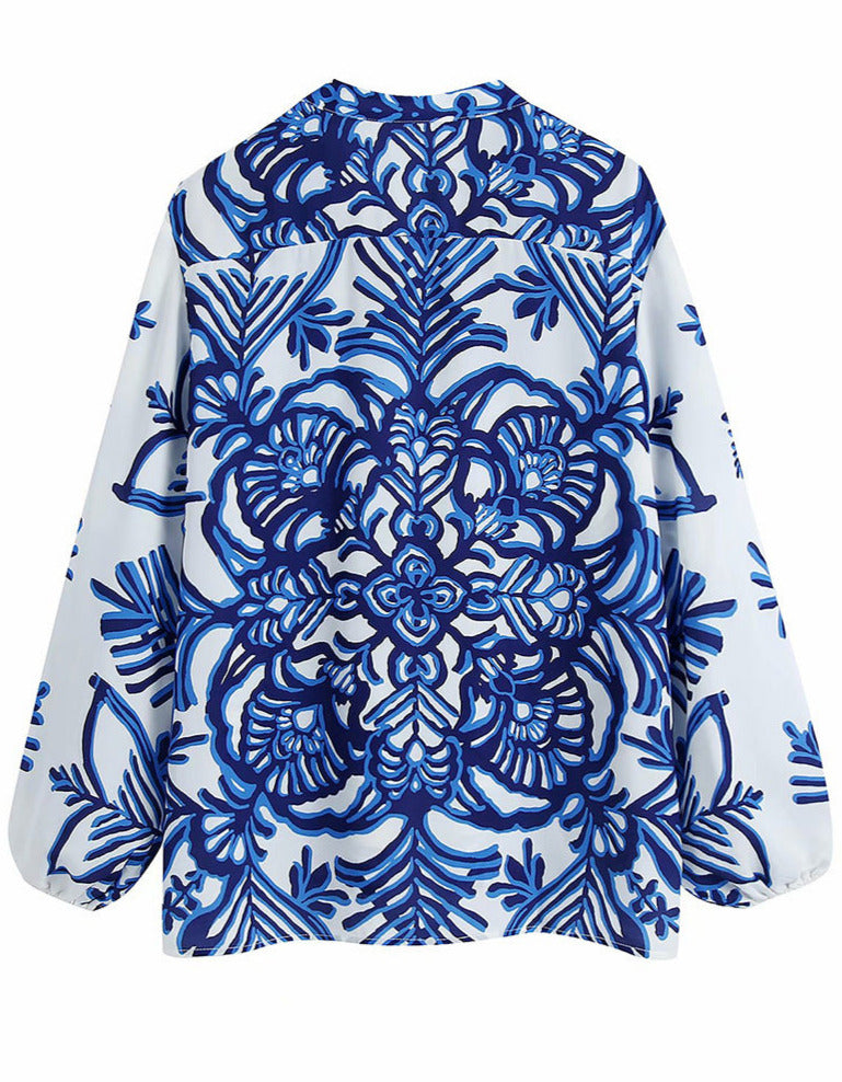 Nina Printed Blouse