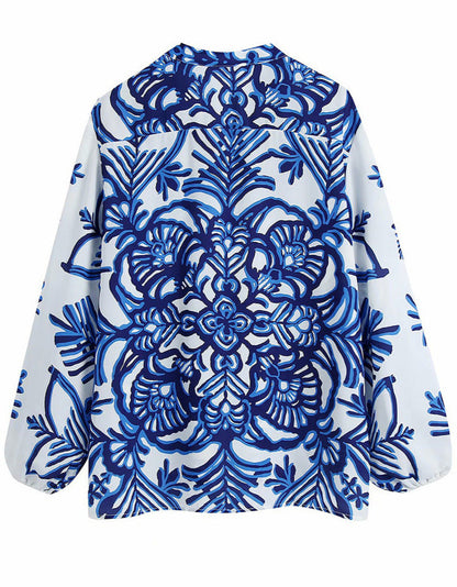 Nina Printed Blouse