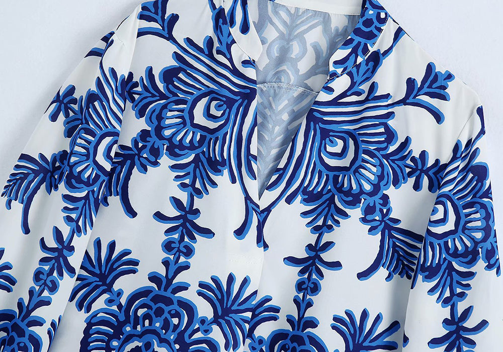 Nina Printed Blouse
