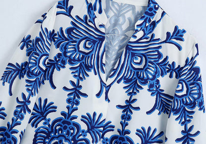 Nina Printed Blouse