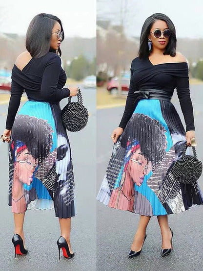 Paula Pleated Skirt