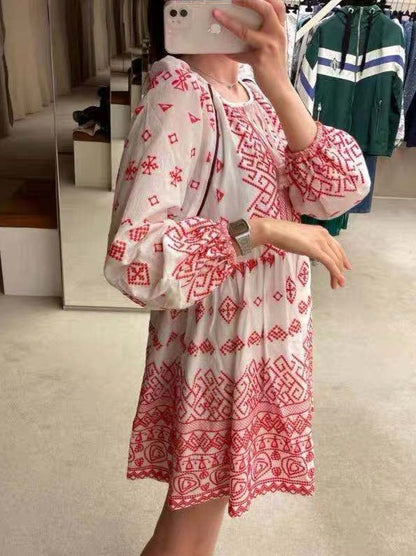 Darla Embroidery Dress