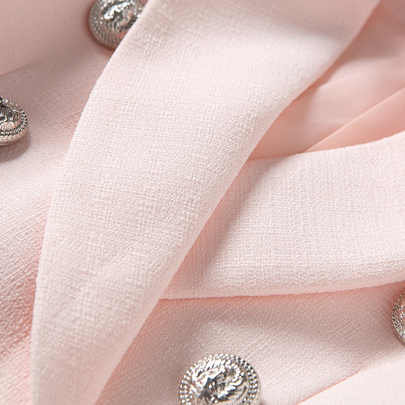 Nastasia Baby Pink Blazer