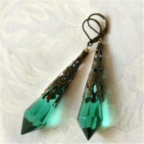 Green Earrings
