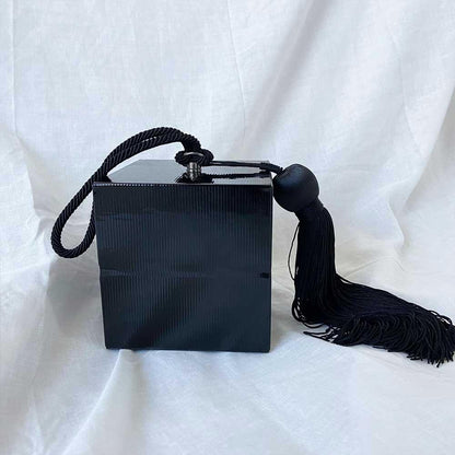 Saint Laurent Jerry Cube Box Clutch