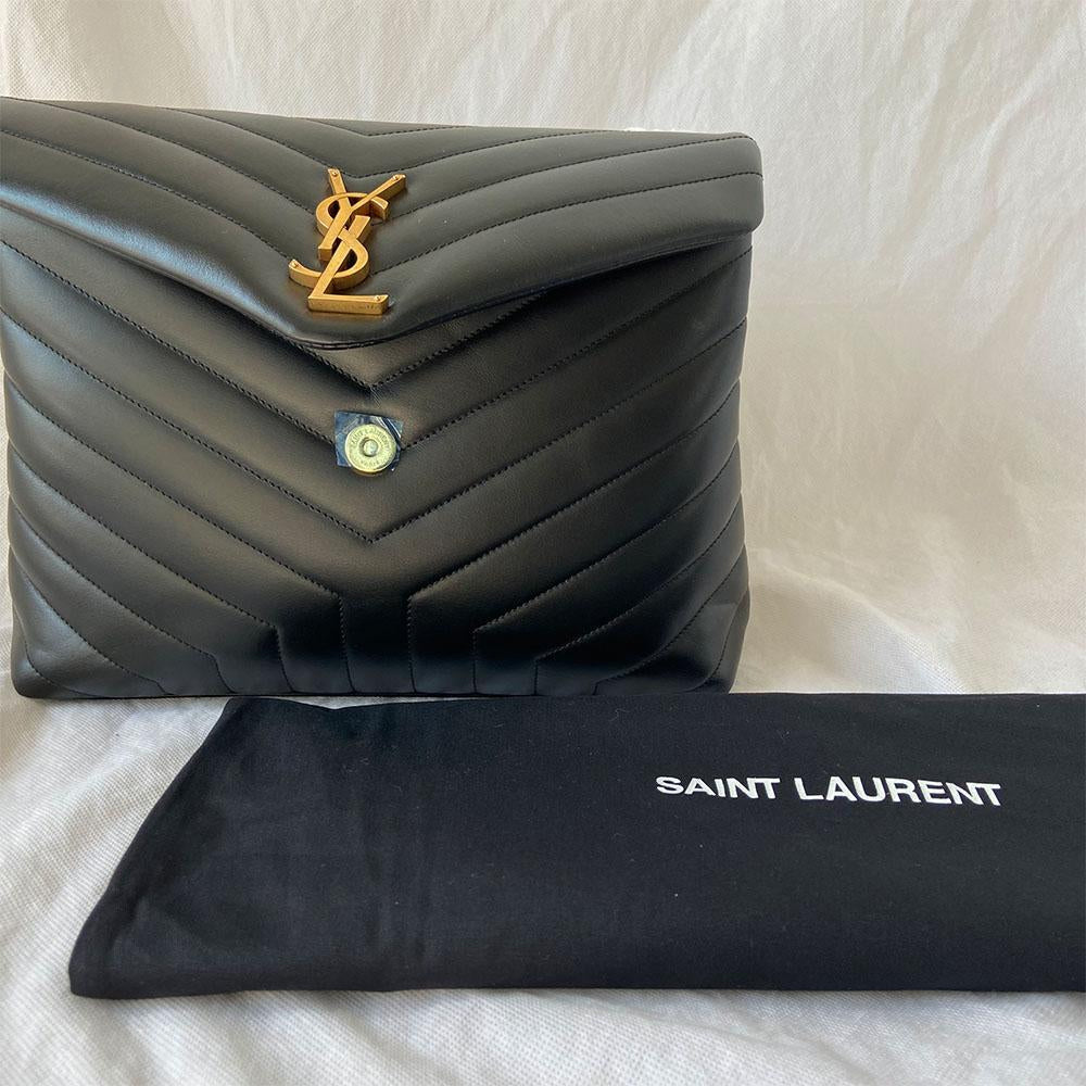 Saint Laurent Lou medium quilted leather shoulder bag