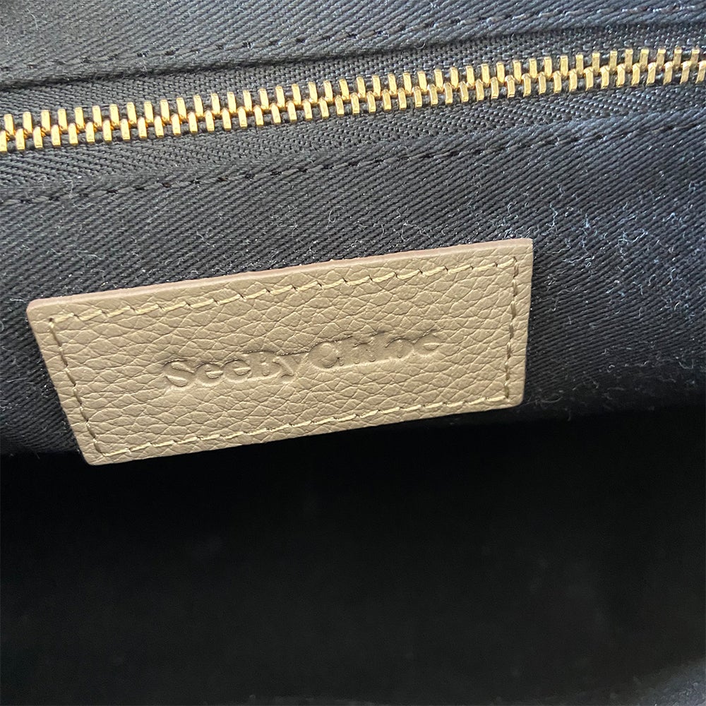See by Chloé Joan Shoulder Motty Grey Bag