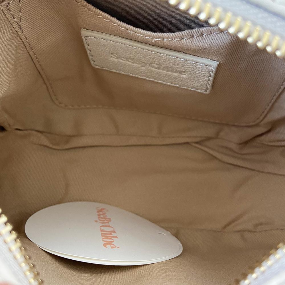 See by Chloé Tony beige camera bag