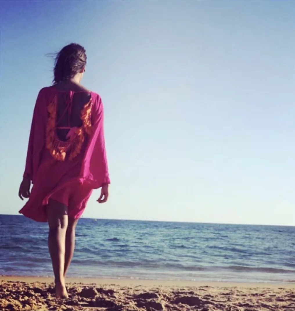 Bohemian Beach Loose Tassel Mini Dress