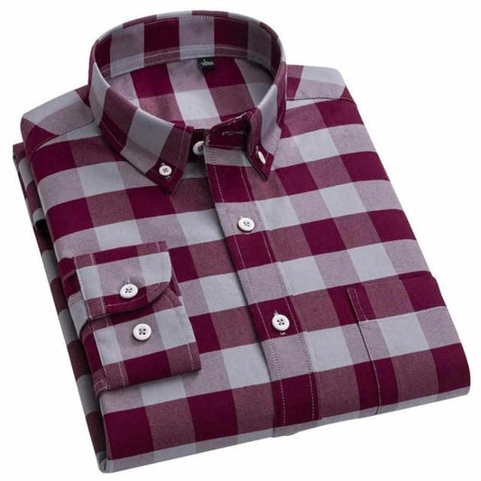 North Royal Casual Plaid Shirt