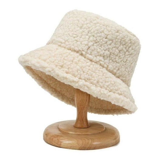 Sky Madrid Plush Bucket Hat