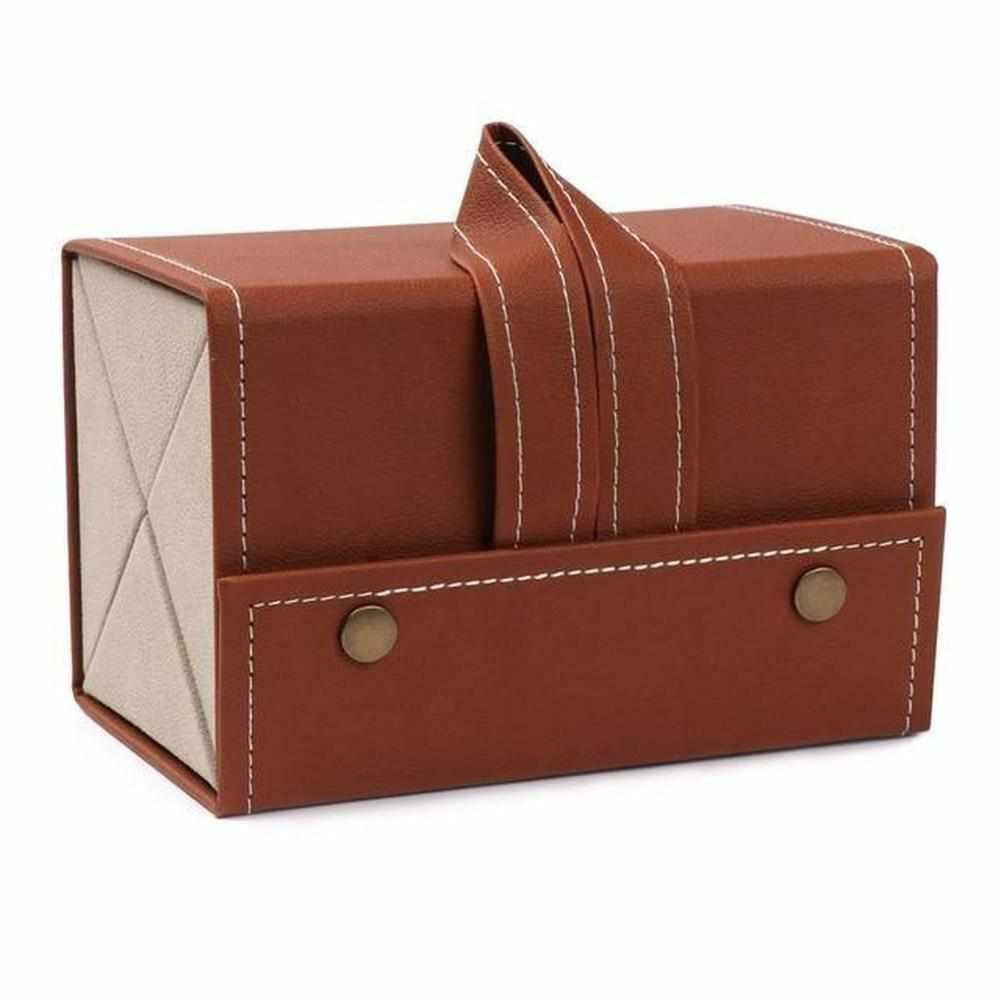 Sky Madrid Portable Leather Eyewear Case
