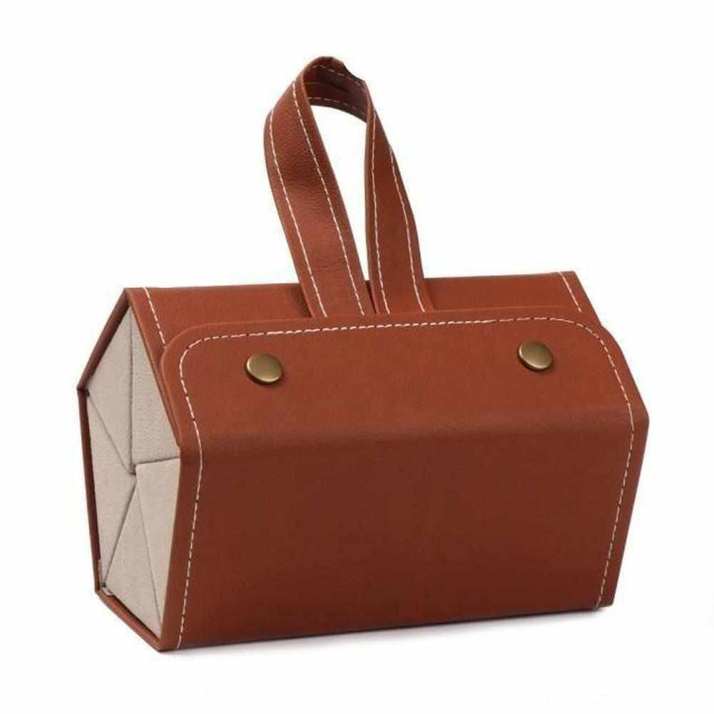 Sky Madrid Portable Leather Eyewear Case