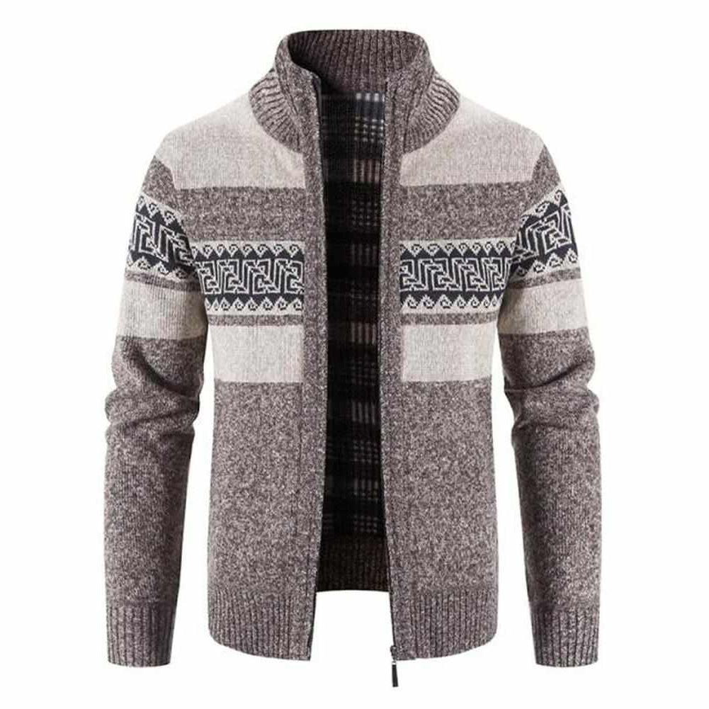 North Royal Wool Zipper Cardigan