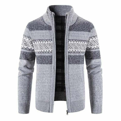North Royal Wool Zipper Cardigan