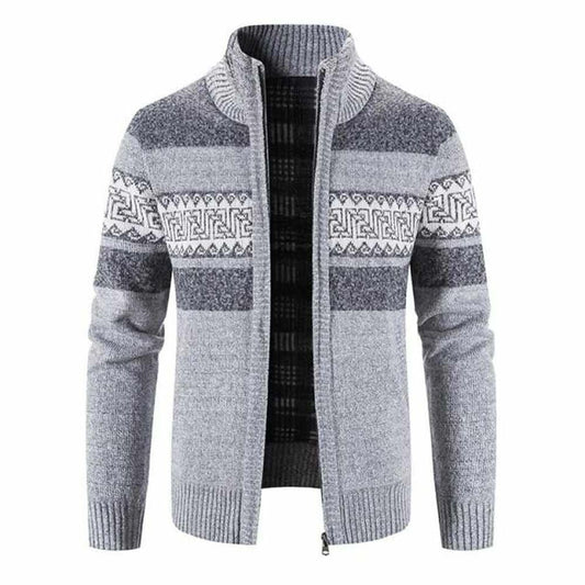North Royal Wool Zipper Cardigan