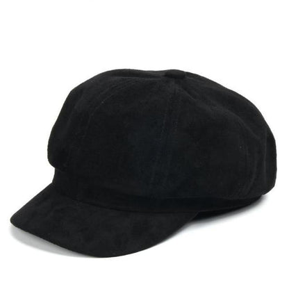 Saint Morris Suede Newsboy Hat