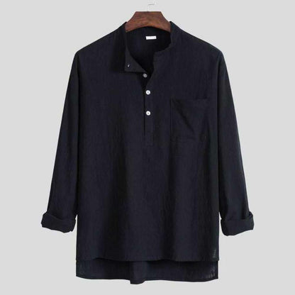 Saint Morris Island Breeze Linen Shirt