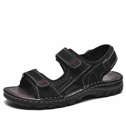 Saint Morris Quest Leather Sandals